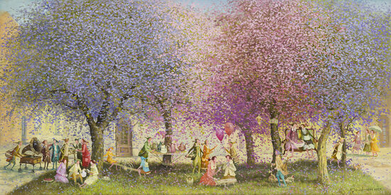 Old town garden
